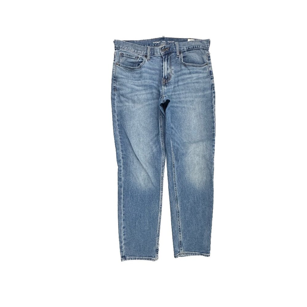 Old‎ Navy Athletic Taper Men's size 32x30 Dark Wash Blue Denim Jeans